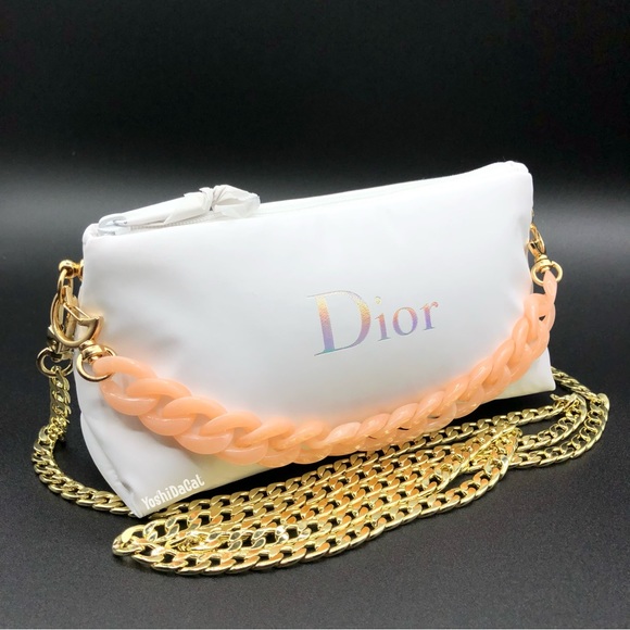 🆕 Dior Beauty Cosmetic Pouch to Crossbody Bag Purse from the Beauty Line, New - Picture 4 of 9